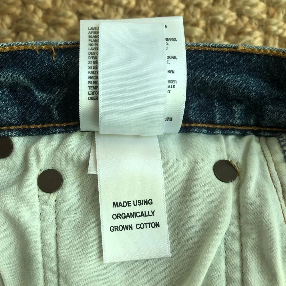 New: Agolde Riley Denim Jeans. Organic Cotton. Size 30 - Picture 13 of 16